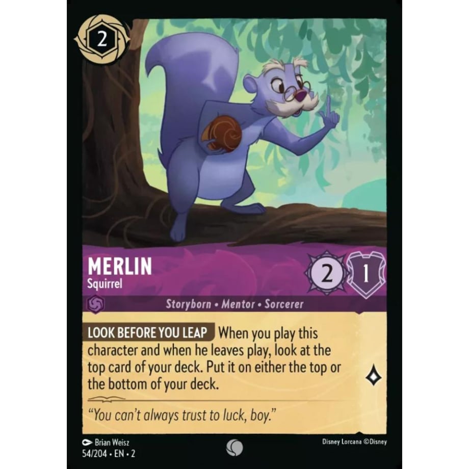 LORCANA Merlin (Squirrel) - 54/204-EN-2