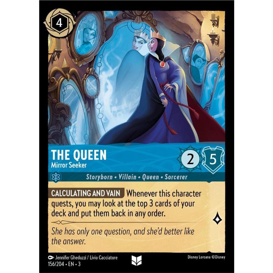 LORCANA The Queen (Mirror Seeker) - 156/204-EN-3