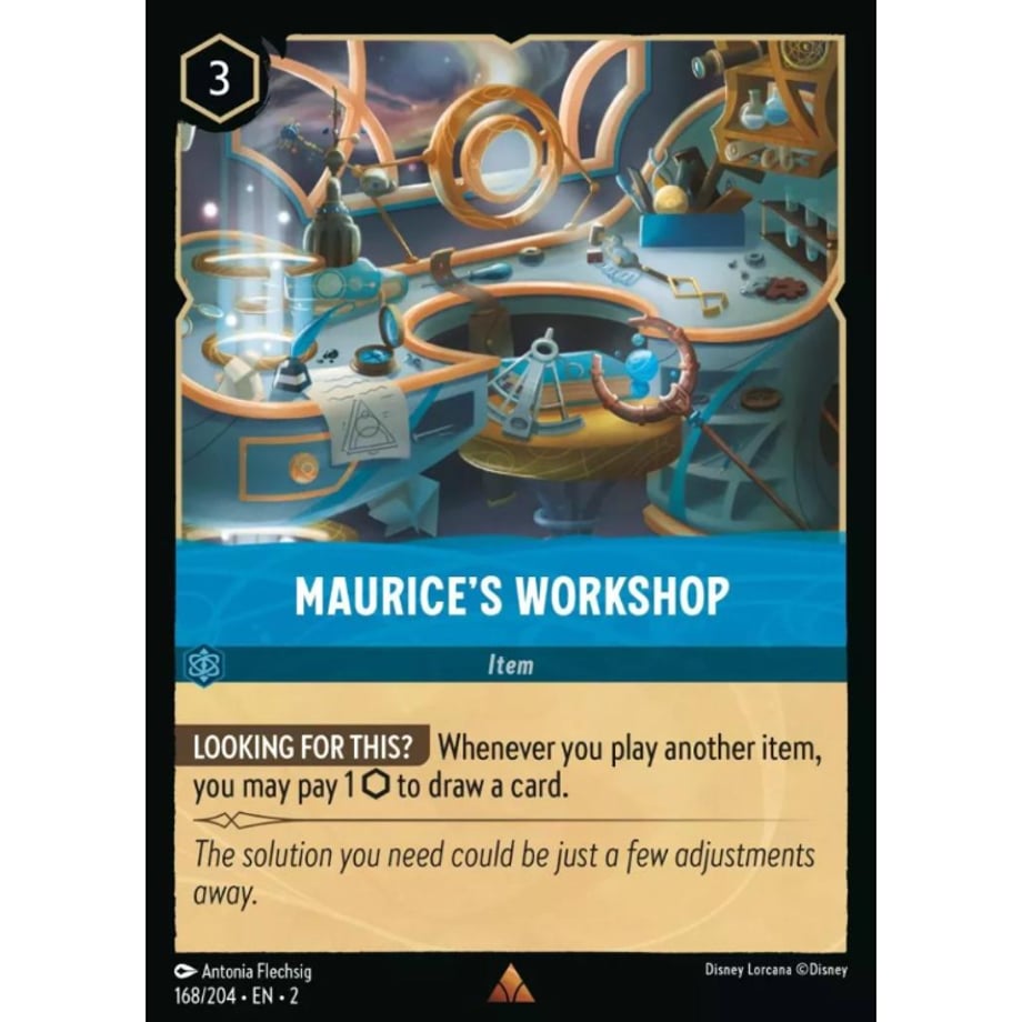 LORCANA Maurice's Workshop [Rare] / Maurice's Workshop - 168/204-EN-2