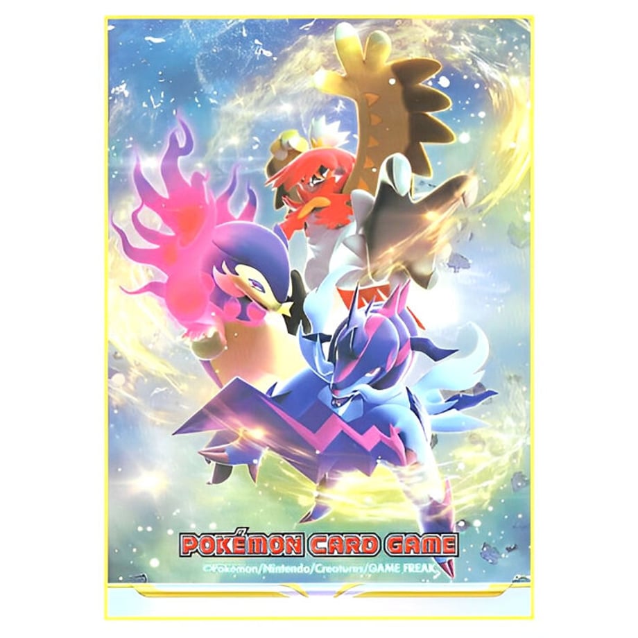 [Rose] Japanese version Pokemon Center exclusive Hisui Decidueye, Hisui Takusun, and Hisui Daikenki (2022)