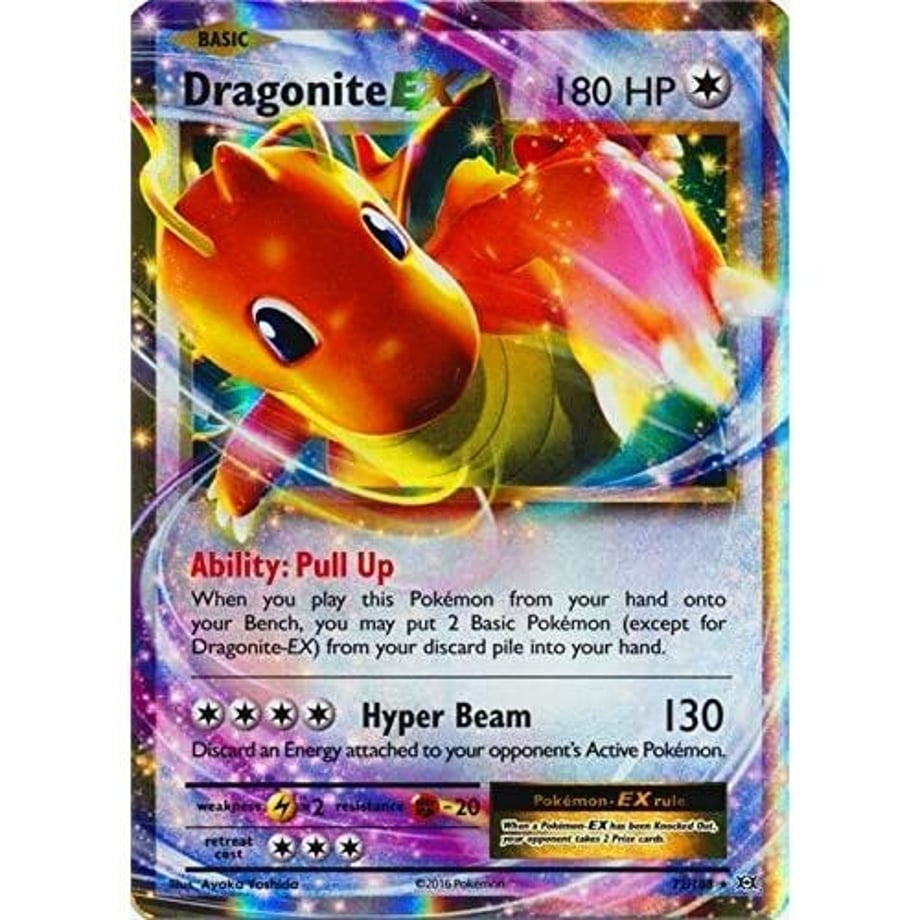 [Jumbo Card] Dragonite EX [Extra Large (146mm x 203mm)]