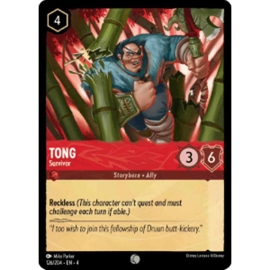 LORCANA Tong (Survivor) - 126/204-EN-4