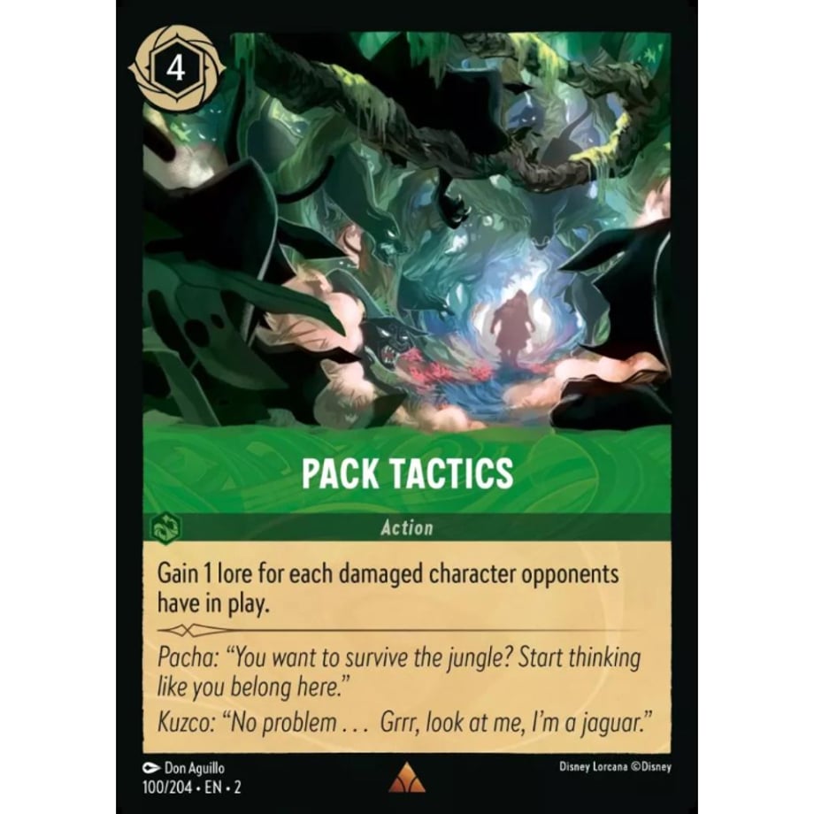 LORCANA Beast Tactics [Rare] / Pack Tactics - 100/204-EN-2