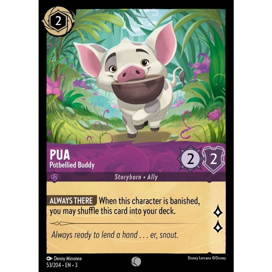 LORCANA Pua (Potbellied Buddy) - 53/204-EN-3