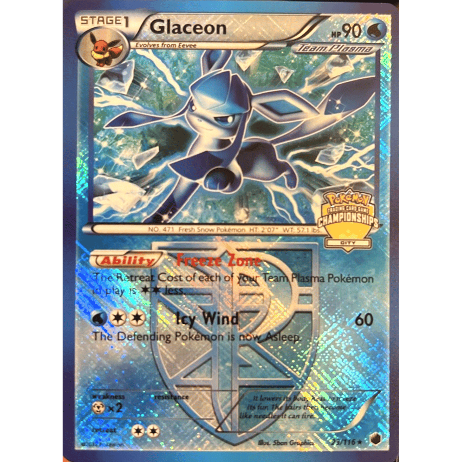 グレイシア / Glaceon - League & Championship Cards (23/116)