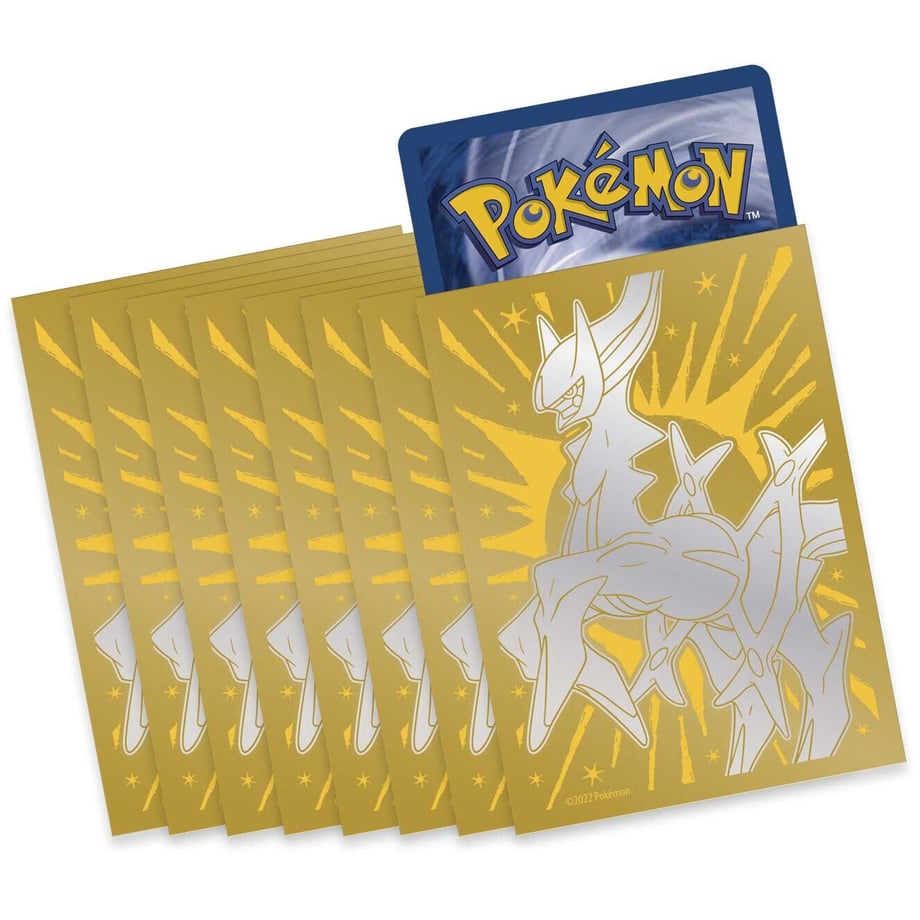 ポケモンカード ポケモンセンター限定版 Brilliant Stars Elite Trainer Box カードスリーブ (65枚) 【アルセウス】