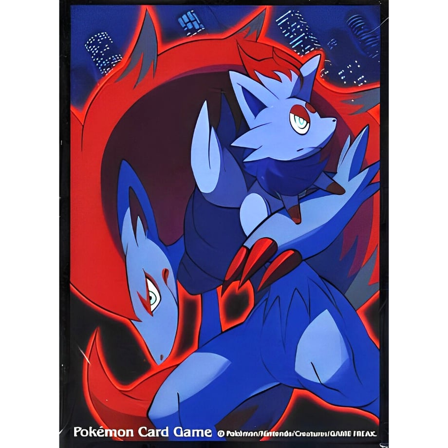 [Rose] Japanese Pokemon Center Exclusive Zoroa &amp; Zoroark Sleeves (2011)