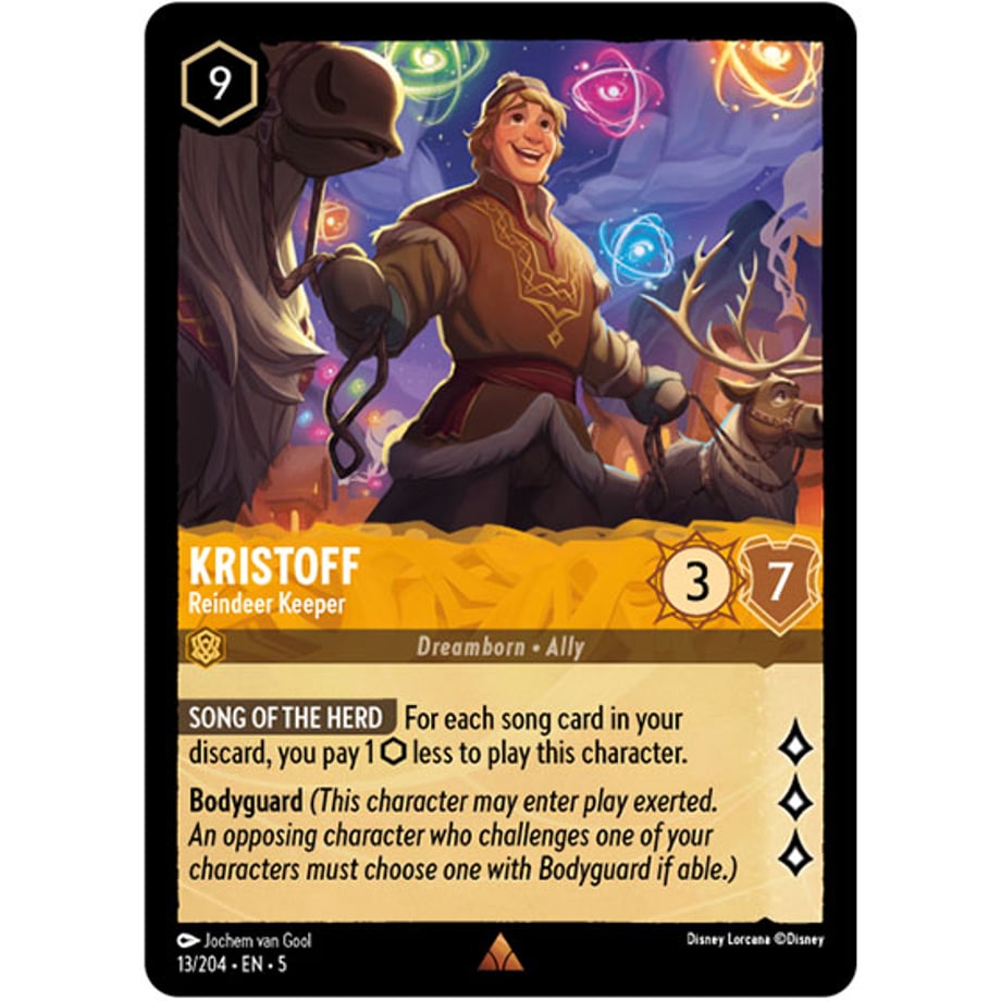 LORCANA Kristoff (Reindeer Keeper) - 13/204-EN-5