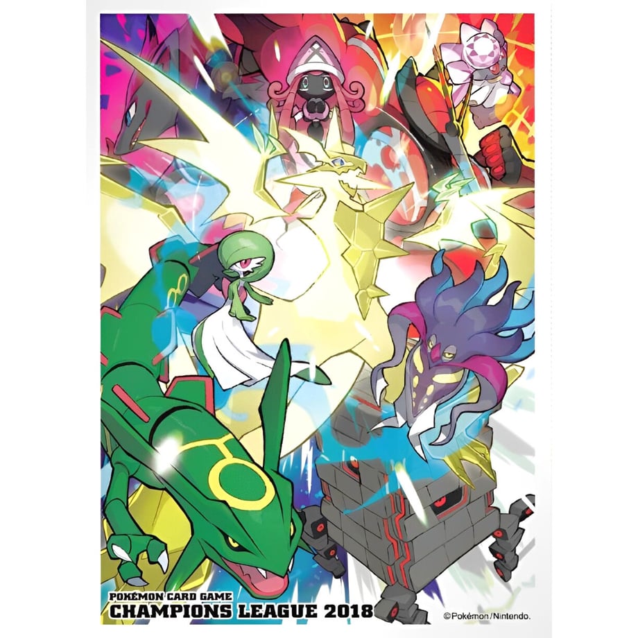 [Rose] Japanese edition Tournament exclusive 2018 Championship point prizes (Tapu Lele, Ultra Necrozma, Calamanero, etc.) (2018)