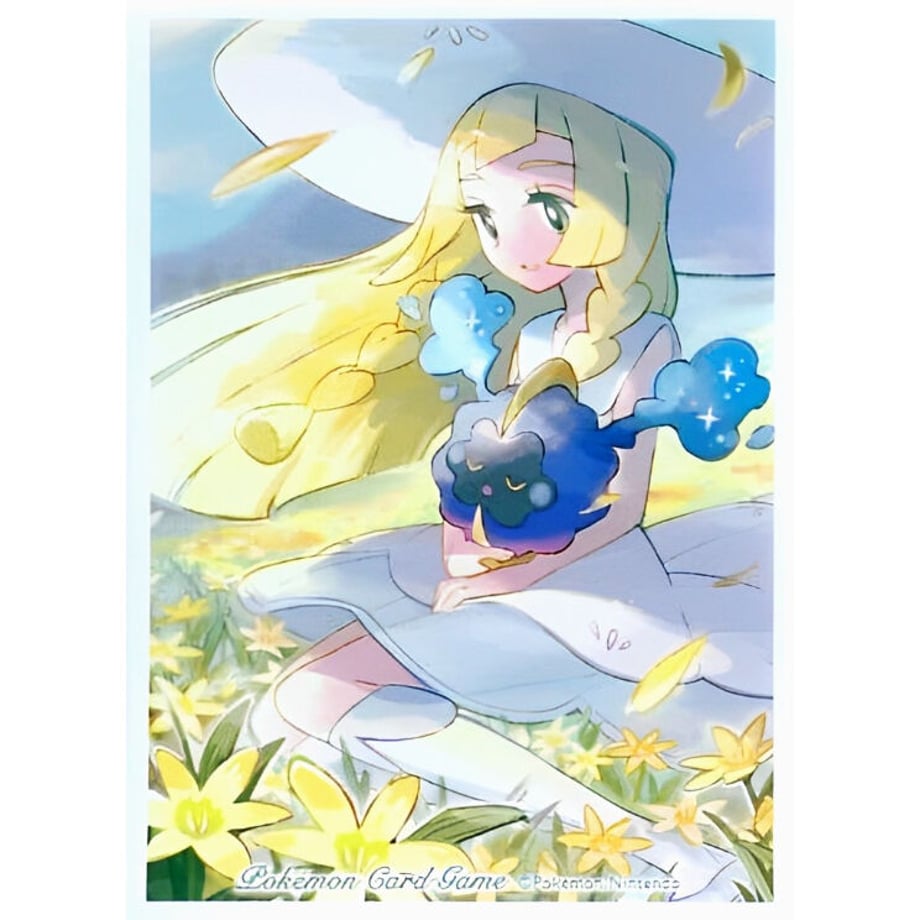 [Rose] Japanese version Pokemon Center exclusive Lillie &amp; Cosmog [First Edition] (2016)