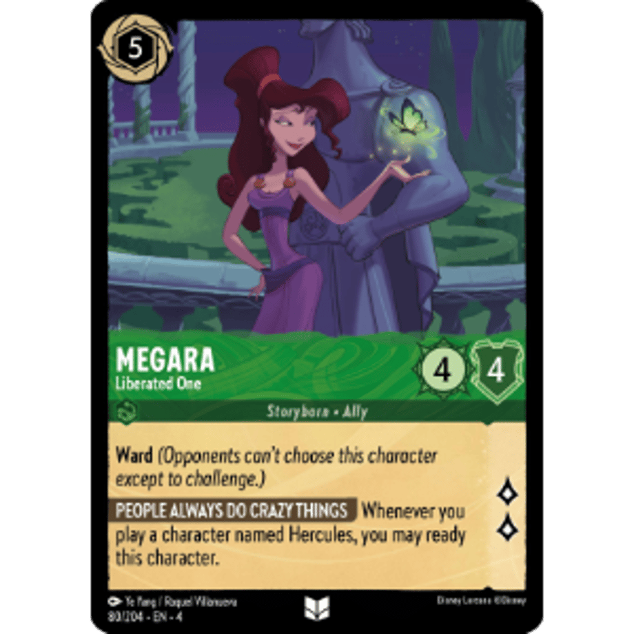 LORCANA Meg [Uncommon] / Megara (Liberated One) - 80/204-EN-4