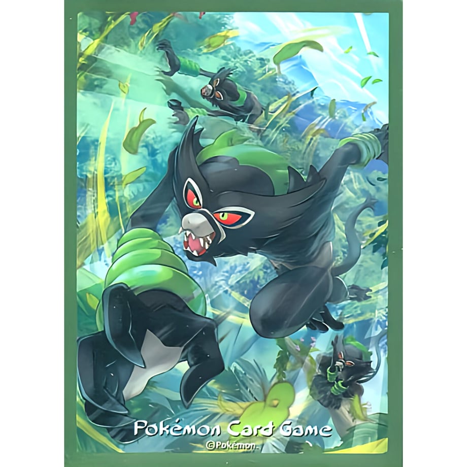 [Rose] Japanese Pokemon Center Exclusive Zarude Sleeve (2020)