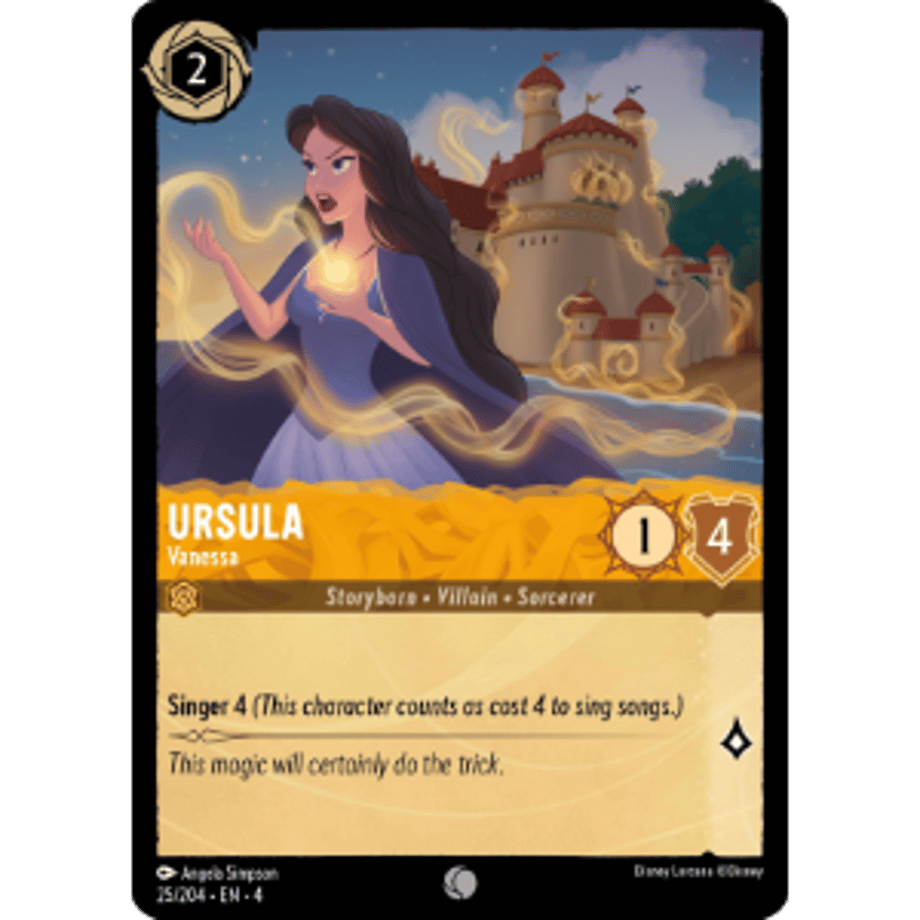 LORCANA Ursula [Common] / Ursula (Vanessa) - 25/204-EN-4