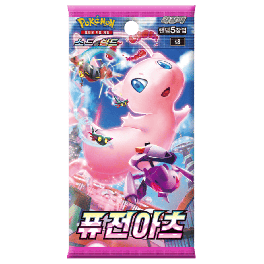 【韓国語版】ポケモンカード 퓨전아츠 5枚入り【フュージョンアーツ】