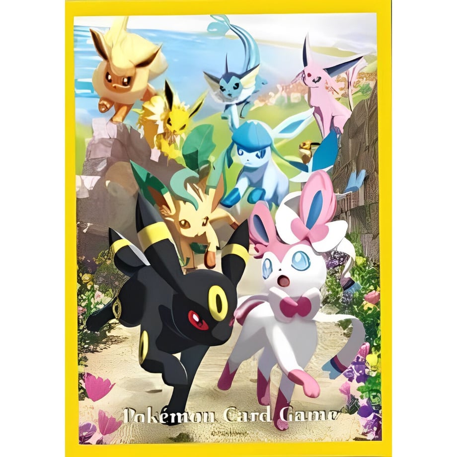 【バラ】アジア限定 Eevee Heroes パック柄 スリーブ (2021)