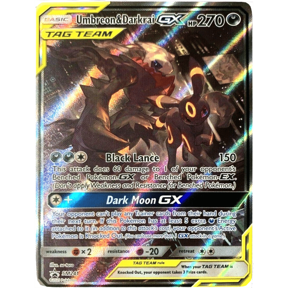 Umbreon &amp; Darkrai GX (SA) [SR] - SM Promos (SM241)