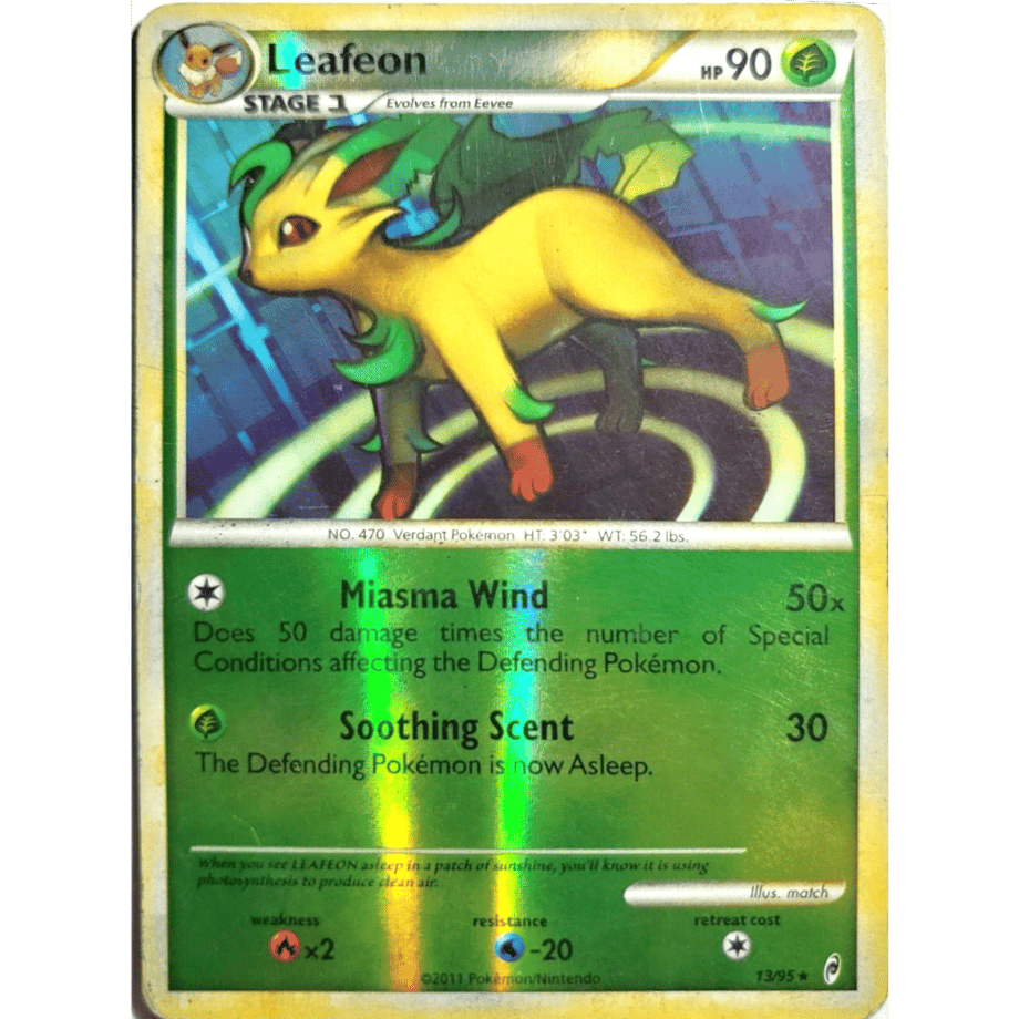 Leafeon [Overseas exclusive design] / Leafeon - Call of Legends (13/95) [Rivahoro]