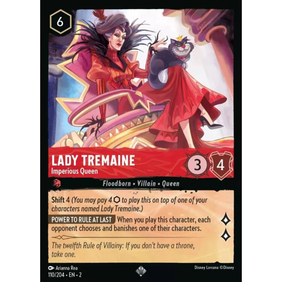 LORCANA Lady Tremaine (Overbearing Matriarch) - 110/204-EN-2