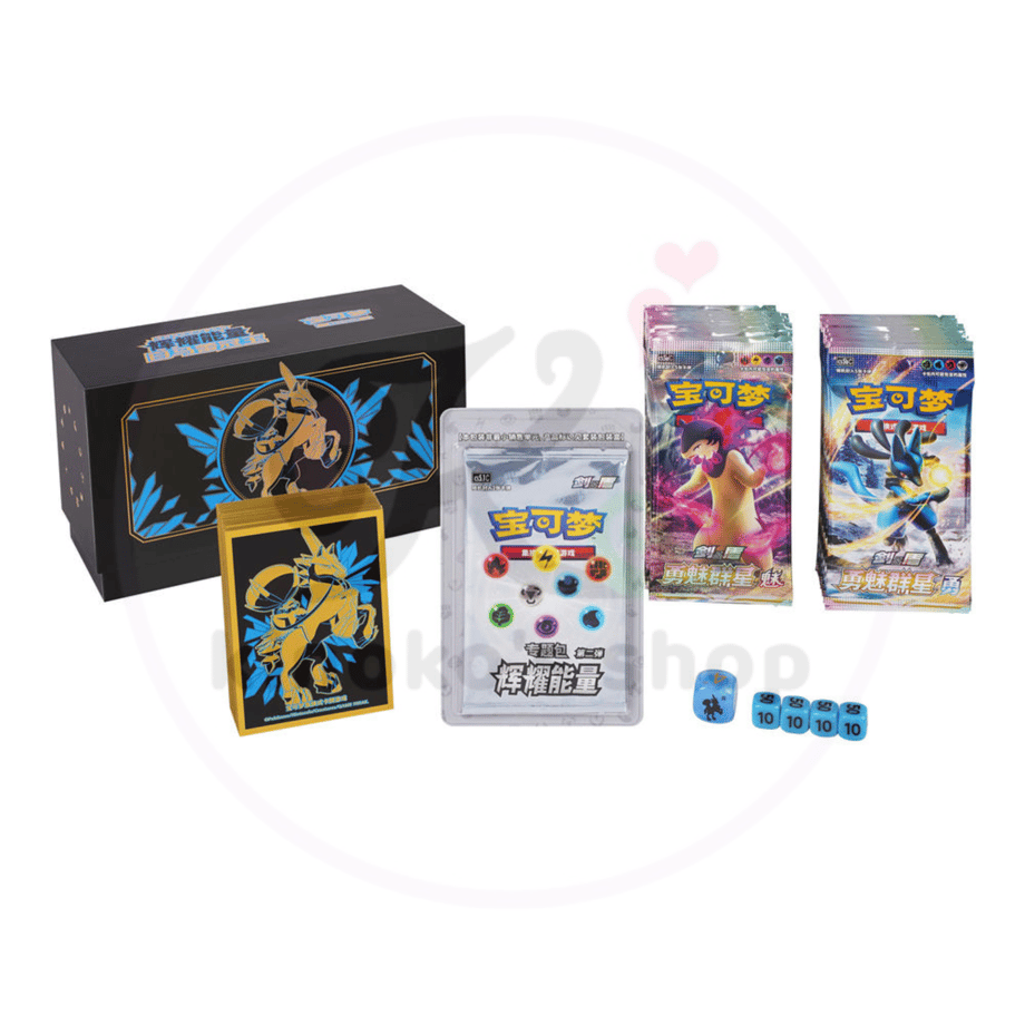 [Box may be crushed] Pokemon Card Chinese Simplified Edition Brave Stars Brilliant Energy Gift Box [Hakuba Badrex]