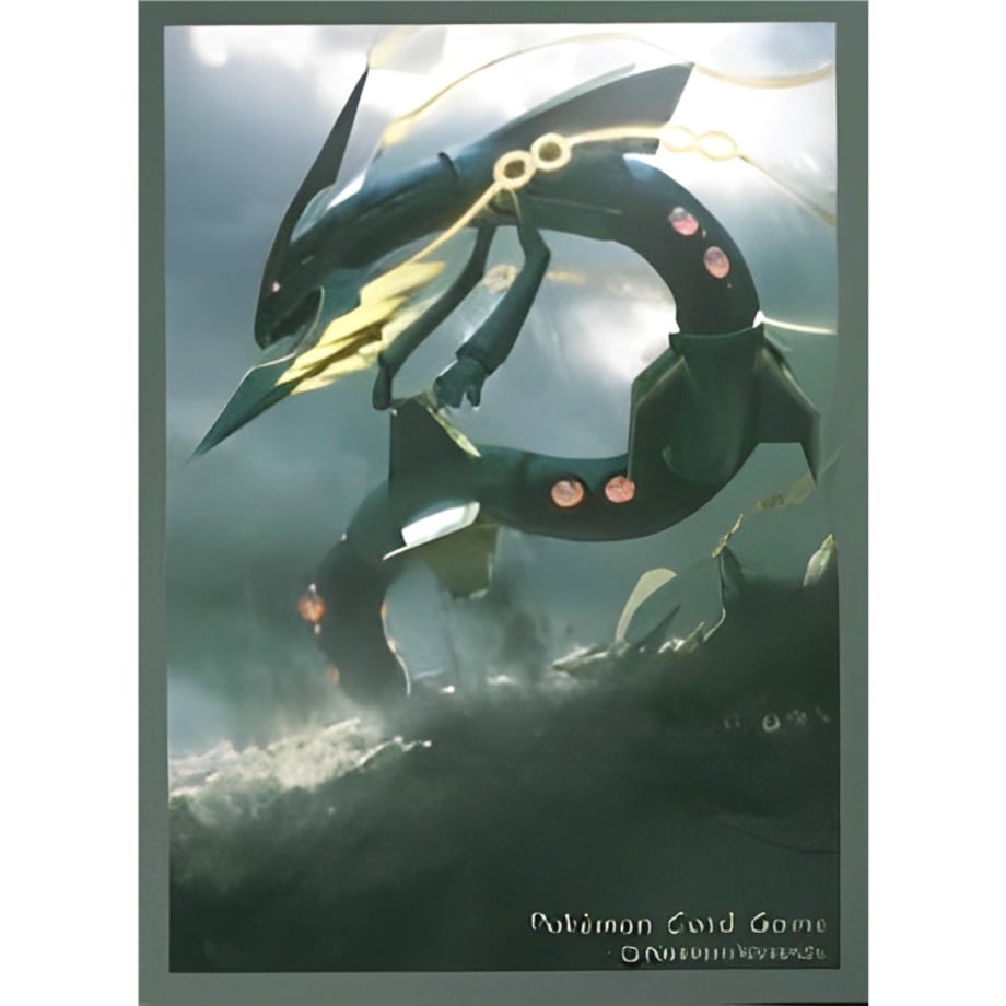 [Rose] Japanese Edition Poke Center Exclusive Premium Gloss Mega Rayquaza Descends (2020)