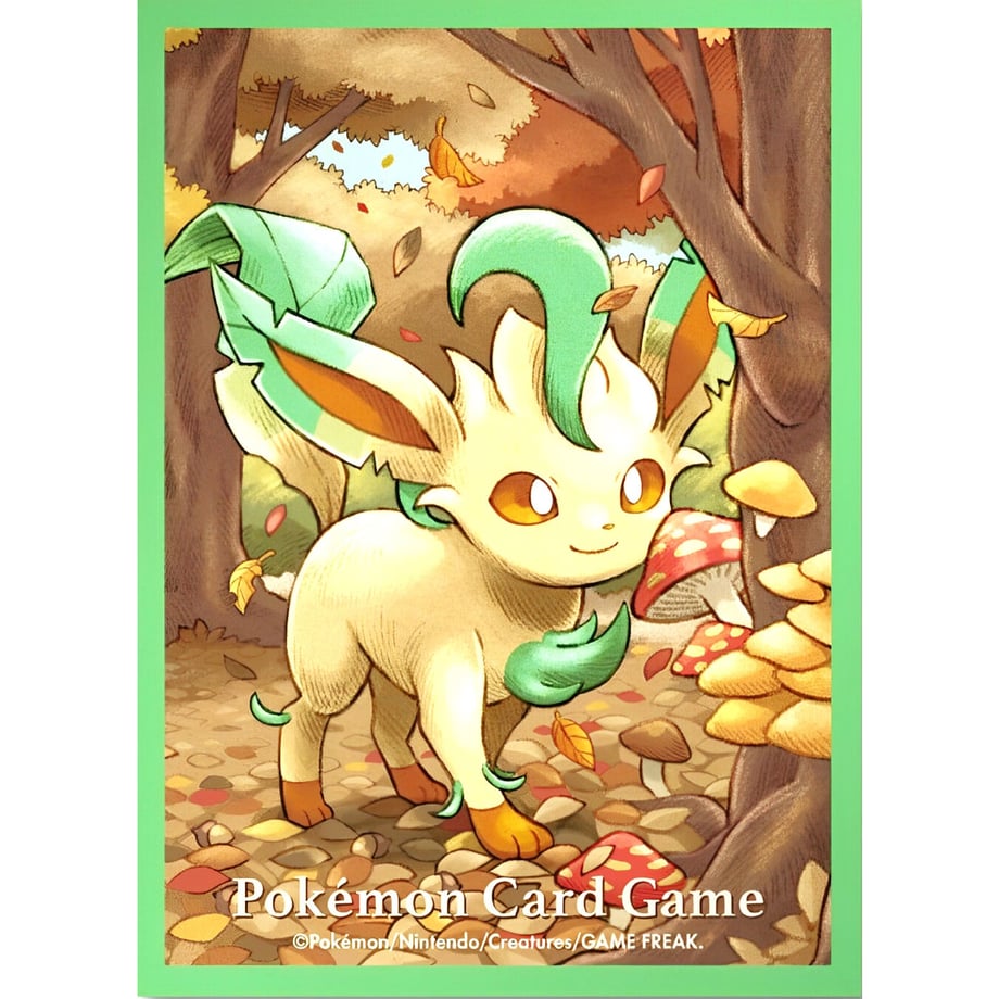 [Rose] Japanese Pokemon Center Exclusive Leafeon Sleeve (2022)