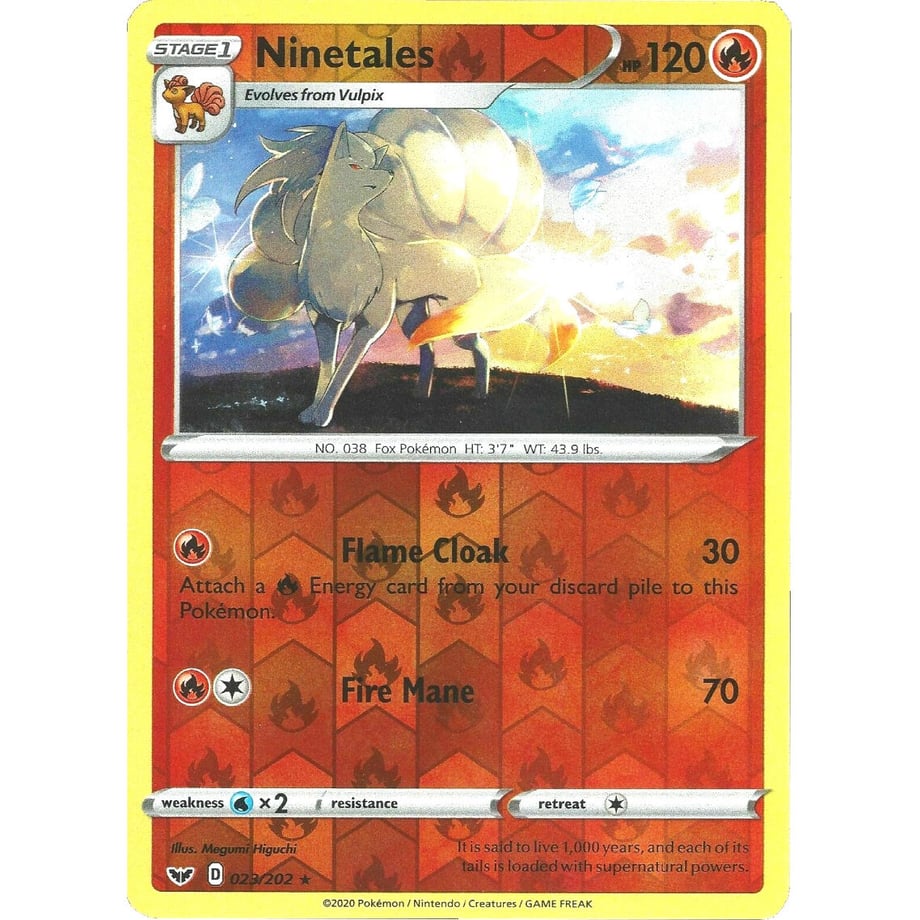 Ninetales - Sword &amp; Shield Base Set (023/202)