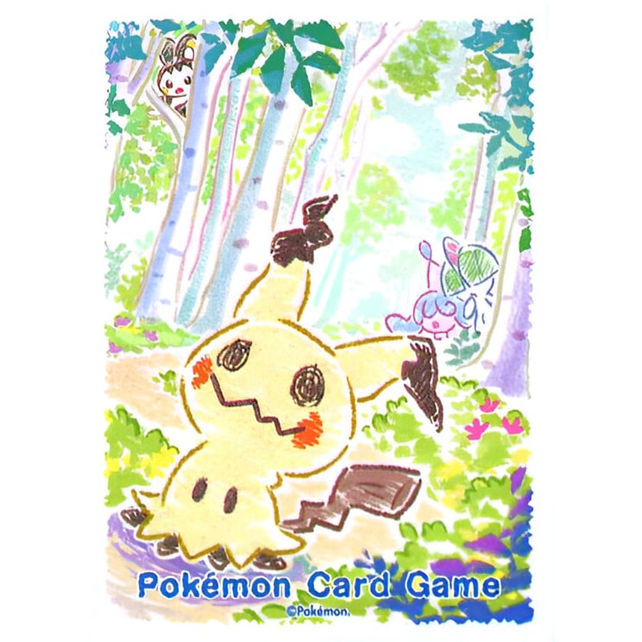 [Rose] Japanese version Pokemon Center exclusive Crayon Mimikyu (2021)