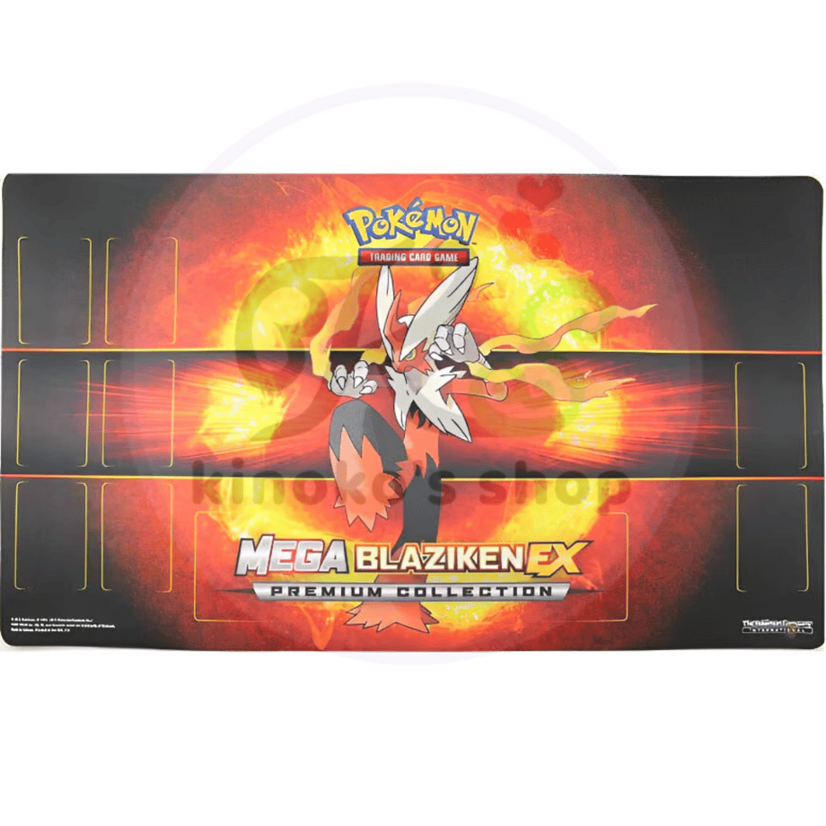 Pokemon Card Mega Blaziken EX Collection Box Playmat