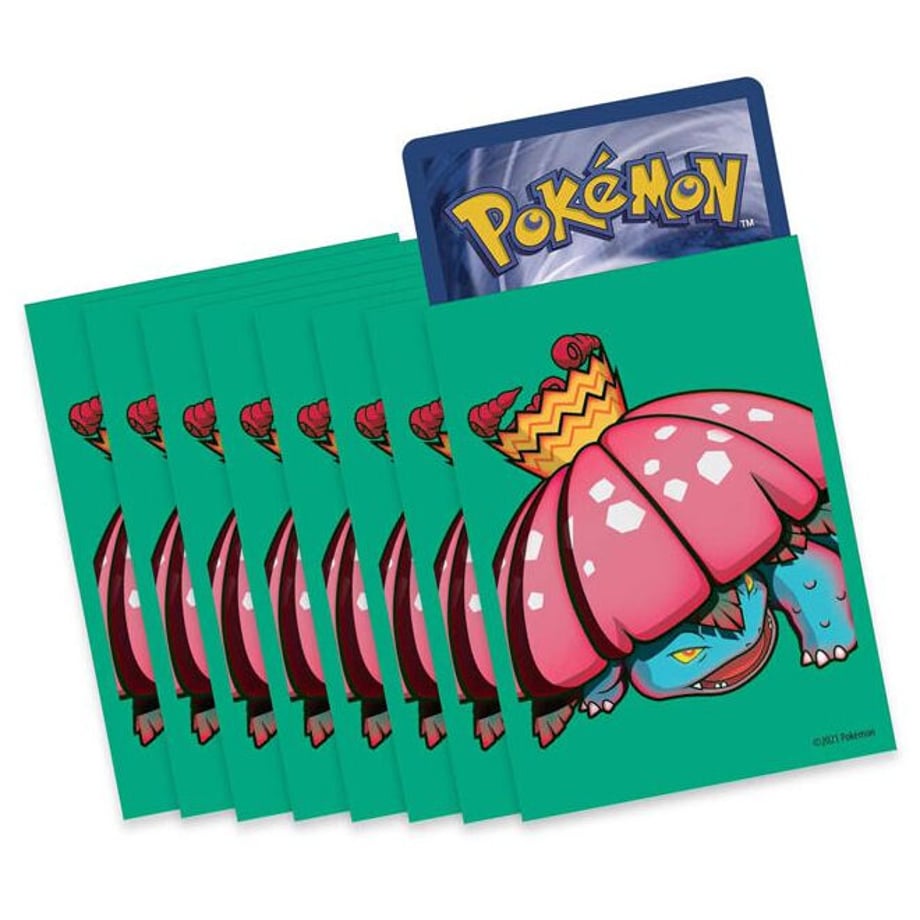 Pokemon Card Venusaur VMAX Battle Box Card Sleeves (65 Cards) [Gigantamax Venusaur]