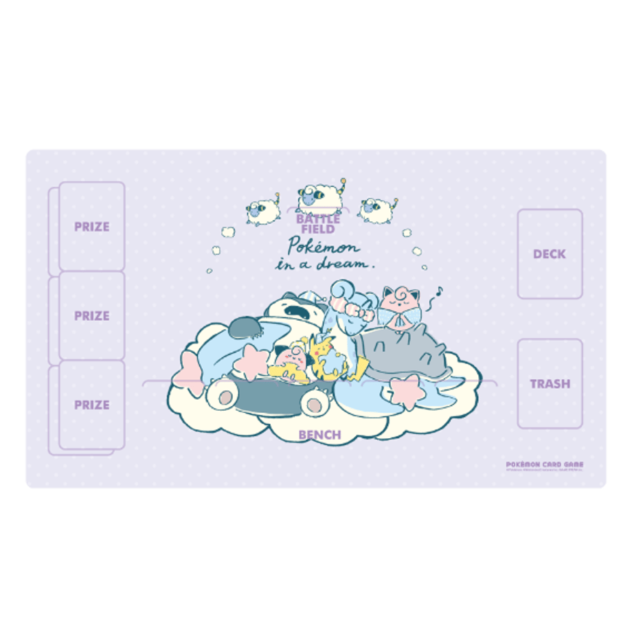 Korea exclusive Pokémon in a dream playmat