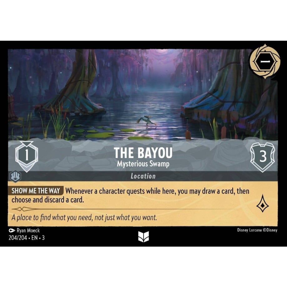 LORCANA The Bayou (Mysterious Swamp) - 204/204-EN-3