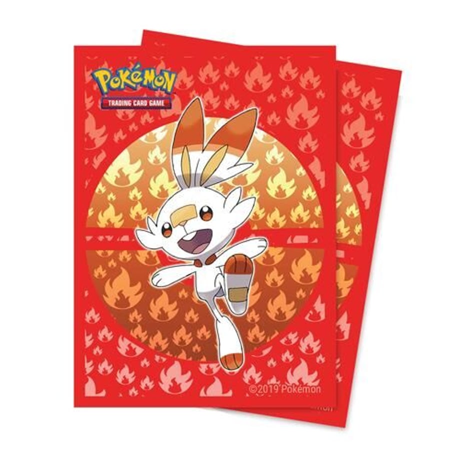 Pokemon Card Ultra Pro Card Sleeves (65 cards) [Scorbunny]