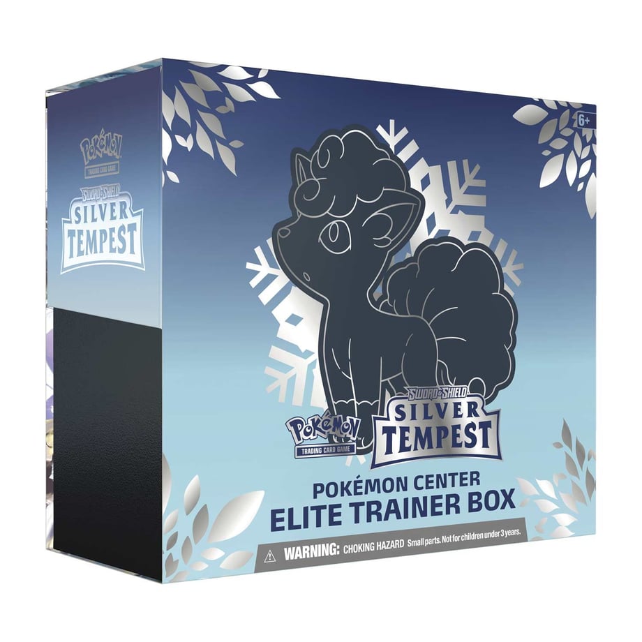 Pokémon Center Limited Edition Silver Tempest Elite Trainer Box