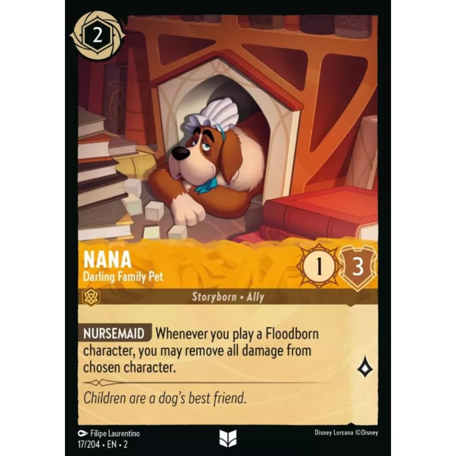 LORCANA Nana [Uncommon] / Nana (Darling Family Pet) - 17/204-EN-2