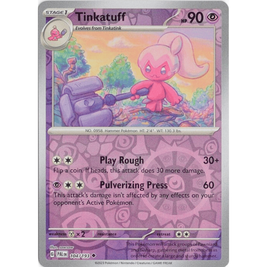 Nakanuchan [Rivahoro] / Tinkatuff - Paldea Evolved (104/193)