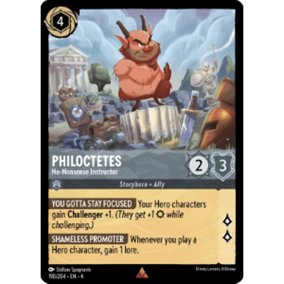 LORCANA Philoctetes (No-Nonsense Instructor) - 190/204-EN-4