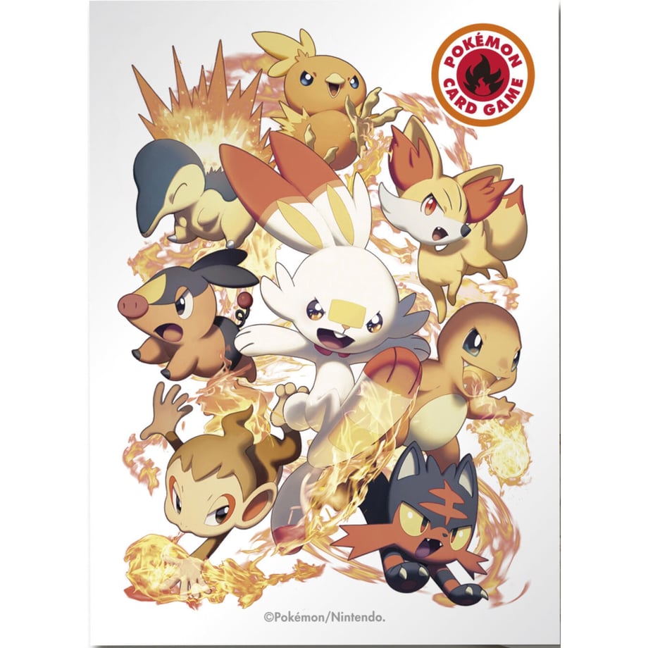 [Rose] Japanese Pokemon Center Exclusive Type Fighters Flame Sleeve (2019)