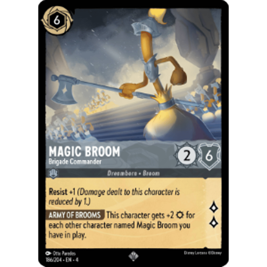 LORCANA Magic Broom (Brigade Commander) - 186/204-EN-4