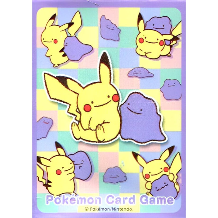 [Rose] Japanese version Poke Center exclusive Transform! Ditto sleeve [First edition] (2017)