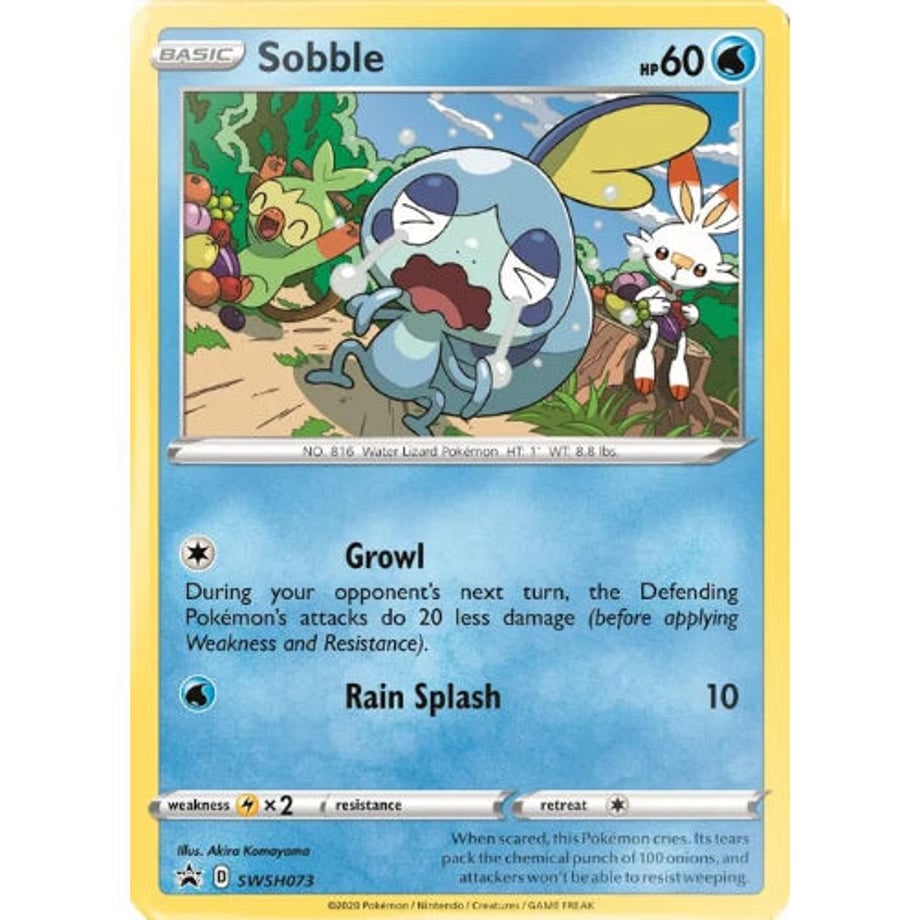 メッソン【P】 / Sobble - Sword & Shield Promo Cards (SWSH073)