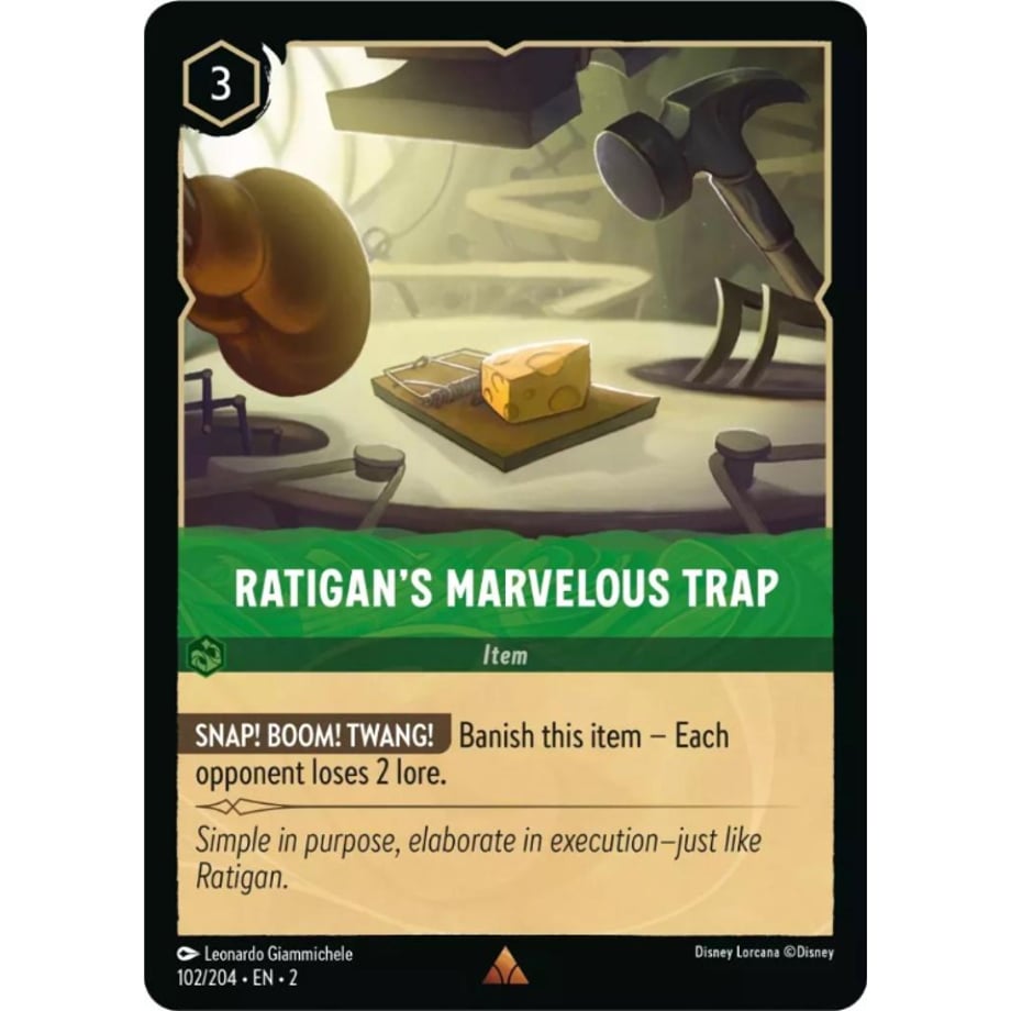 LORCANA Ratigan's Marvelous Trap - 102/204-EN-2