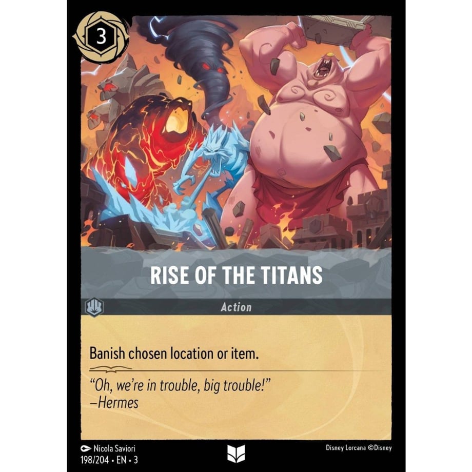 LORCANA Rise of the Titans [Uncommon] / Rise of the Titans - 198/204-EN-3