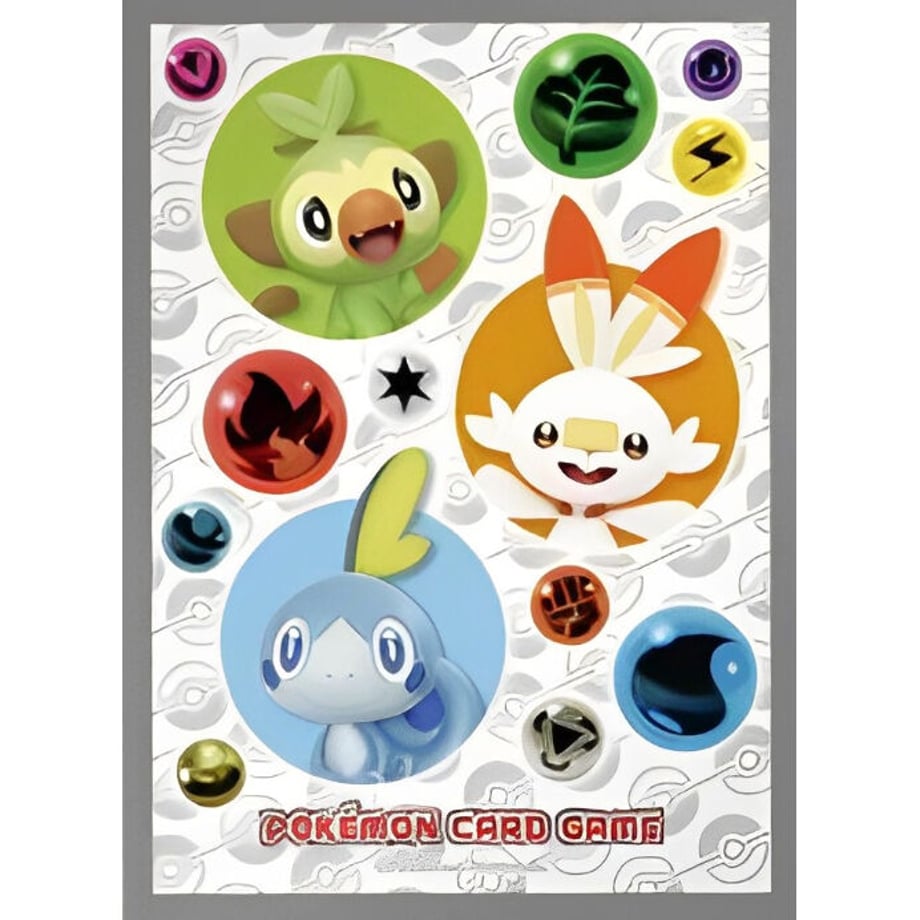 [Rose] Japanese version Grookey, Scorbunny, Sobble Sleeve (2019)