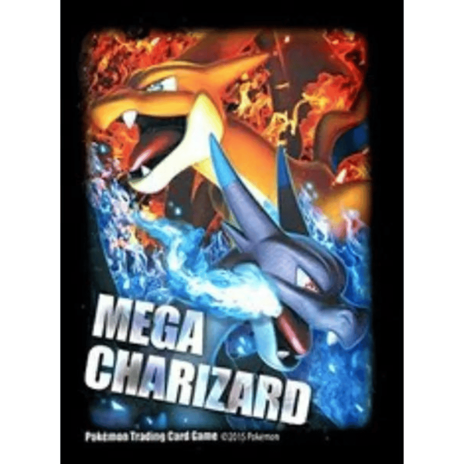 【バラ】 海外ポケセン限定 Mega Charizard（メガリザードン）スリーブ (2015)