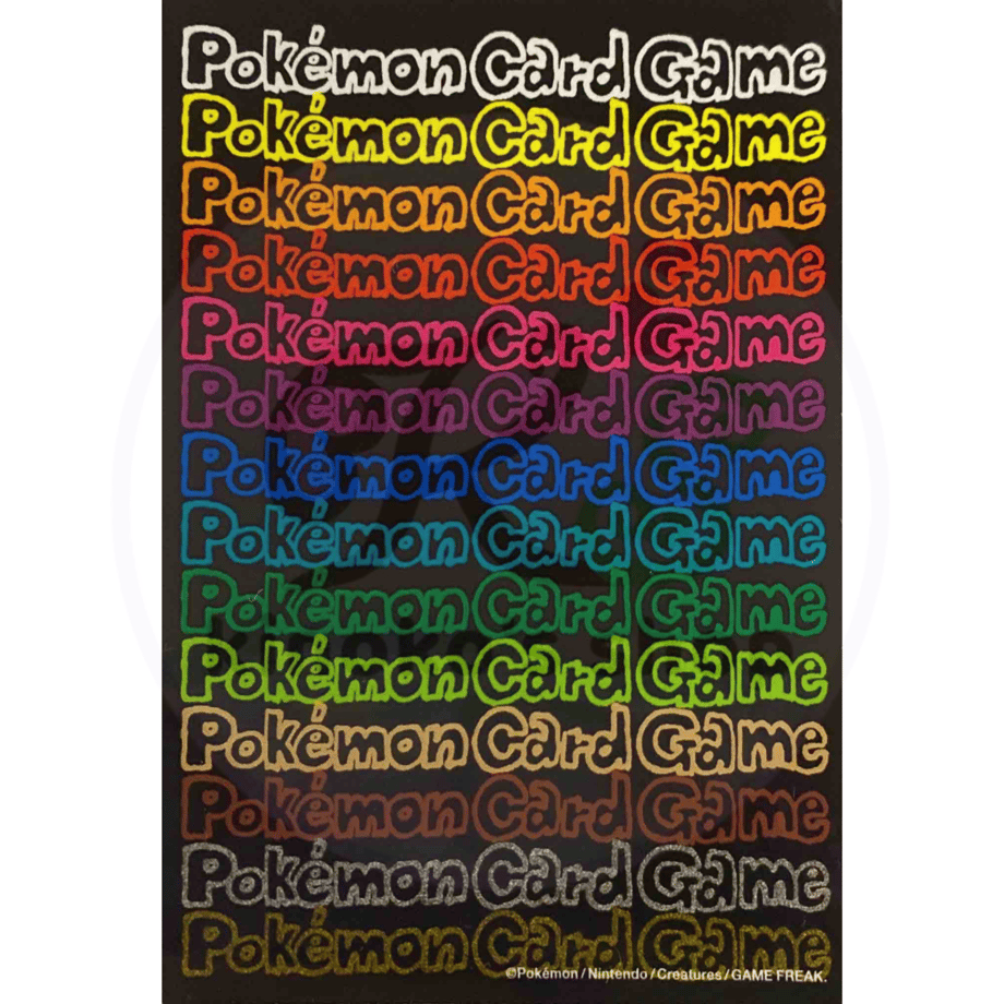 [Rose] Japanese version Pokemon Center exclusive rainbow color sleeve (2011)