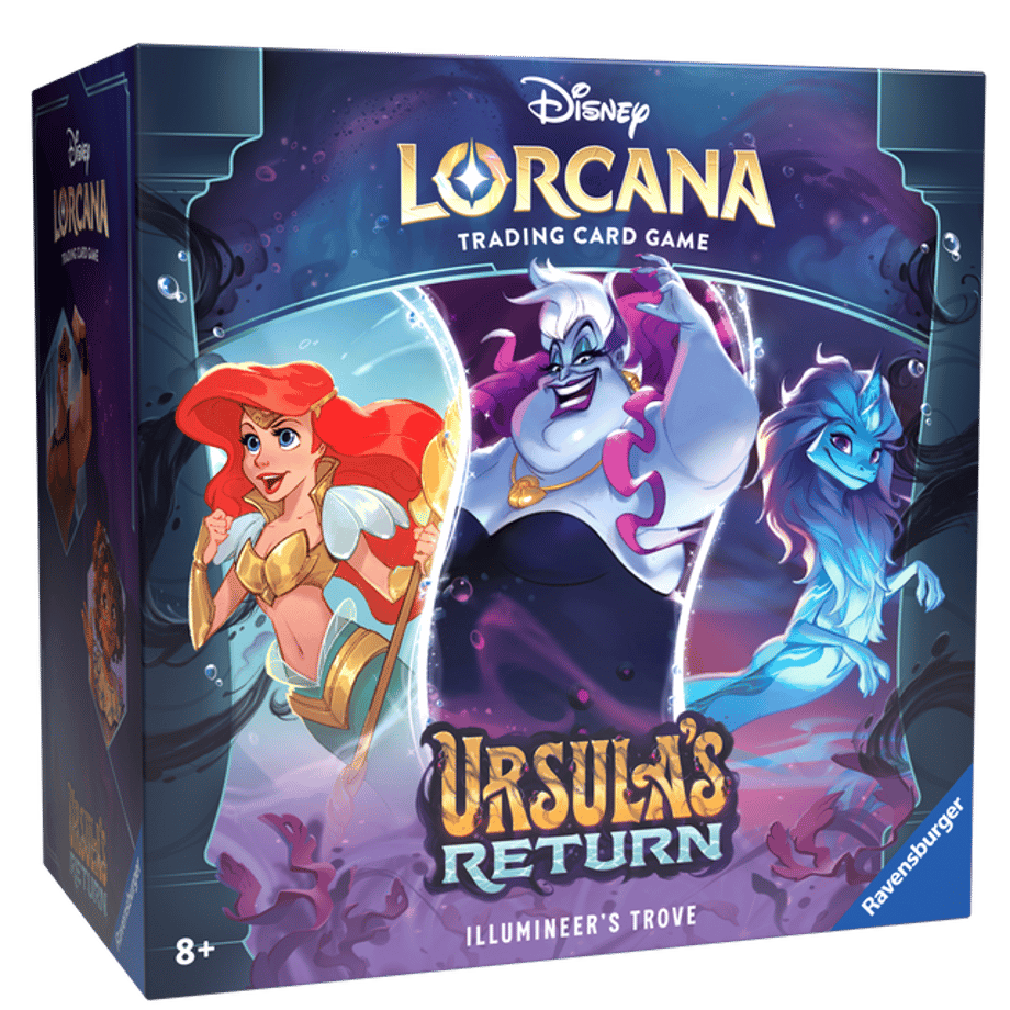 【箱潰れの場合がございます】ディズニー LORCANA Ursula's Return Illumineer's Trove BOX