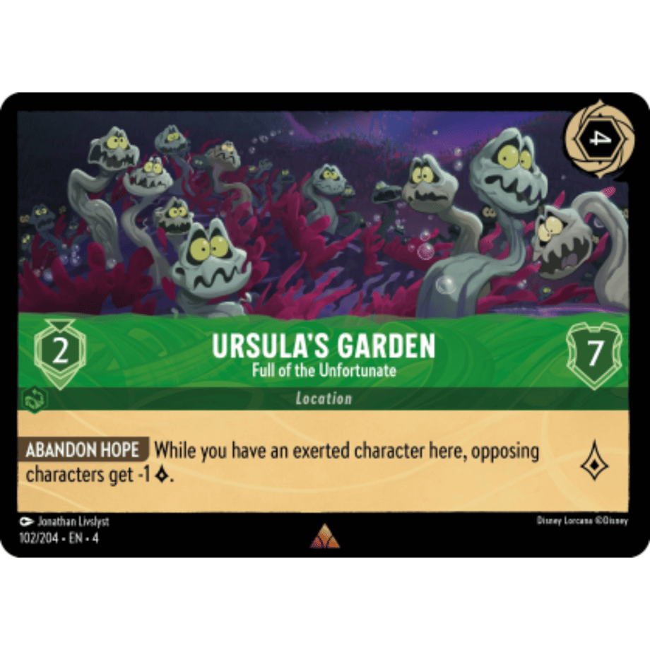 LORCANA Ursula's Garden (Full of the Unfortunate) - 102/204-EN-4