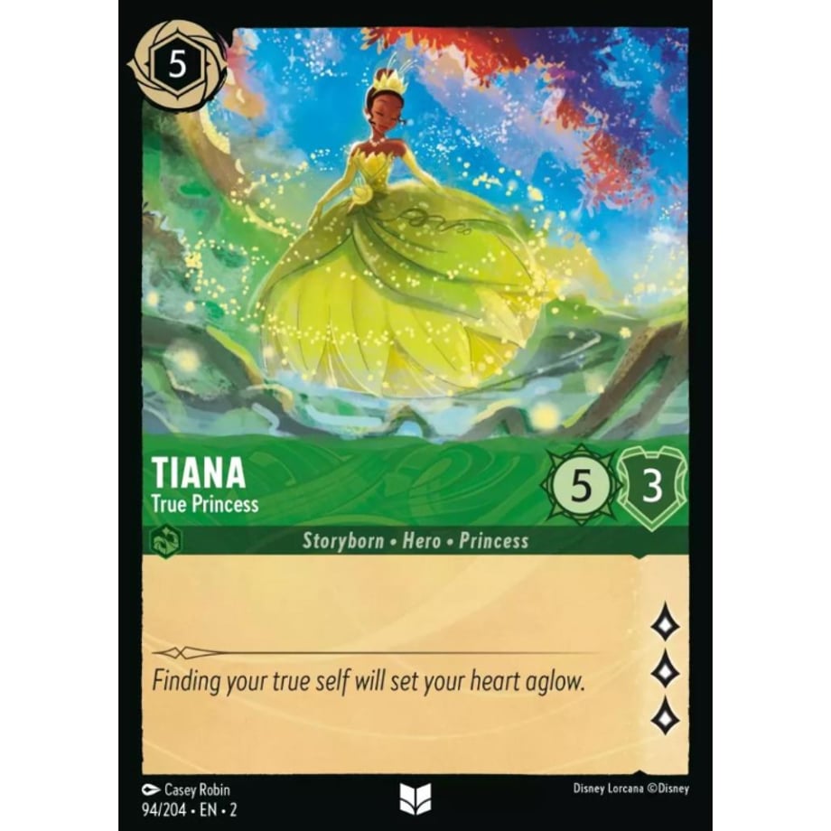 LORCANA Tiana [Uncommon] / Tiana (True Princess) - 94/204-EN-2