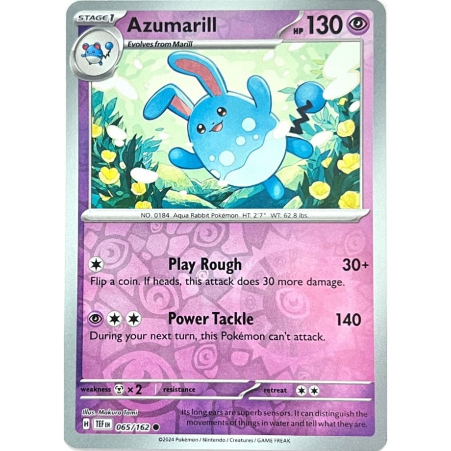 Azumarill - Temporal Forces (065/162)