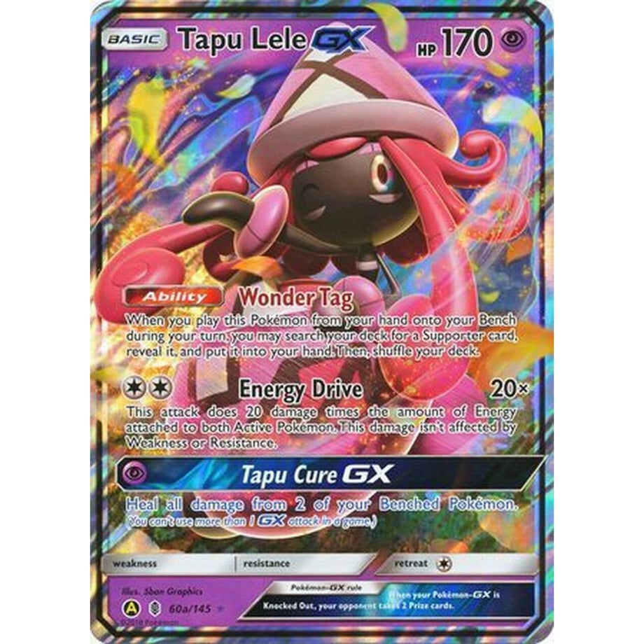 [Jumbo Card] Tapu Lele GX 60a/145 [Extra Large Size (146mm x 203mm)]